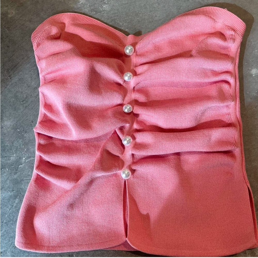 Cider strapless shirt